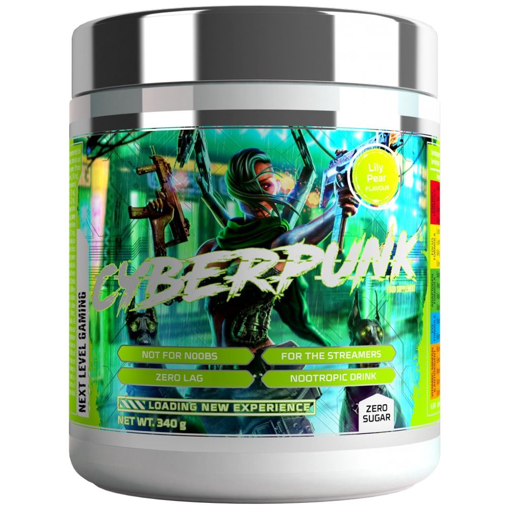 Energizzante da gioco cyberpunk/nootropico - 340 grammi
