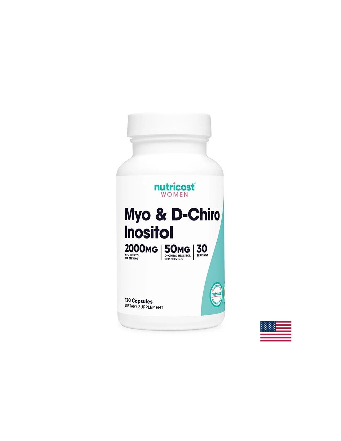 Equilibrio ormonale - Myo & D-chiro inositolo, 120 capsule