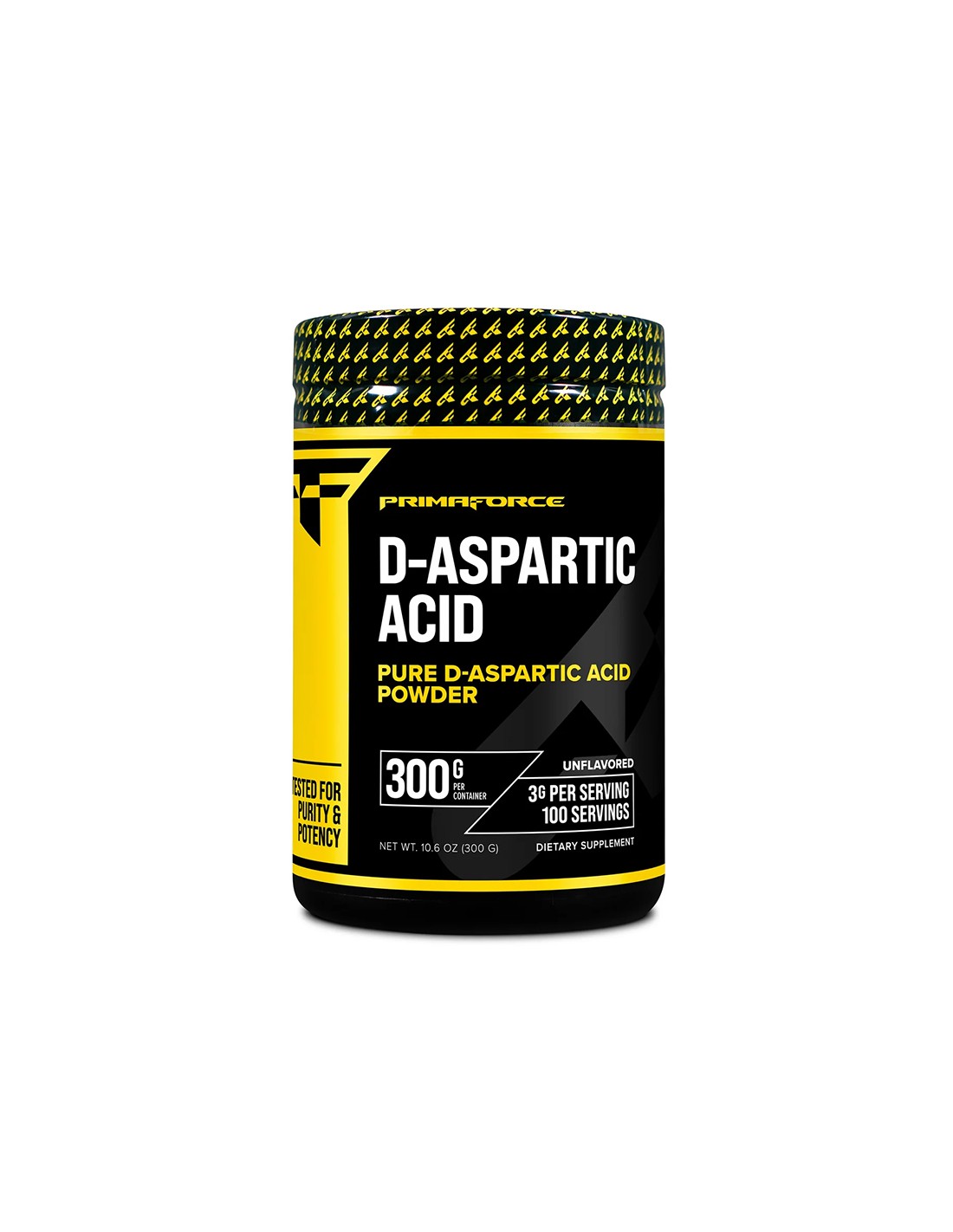 Salute dell'uomo - Acido D-Aspartico, 300 g di polvere