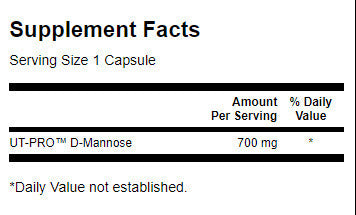 D-Mannosio 700 mg - 60 capsule
