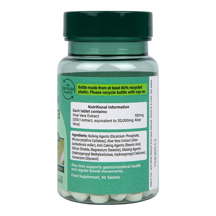 Aloe Vera Gel 20000 mg 90 compresse OLANDA & BARRETT