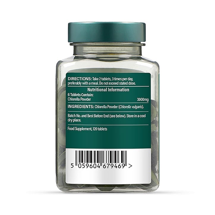 Clorella 500 mg/Cinese biologico - 120 Compresse