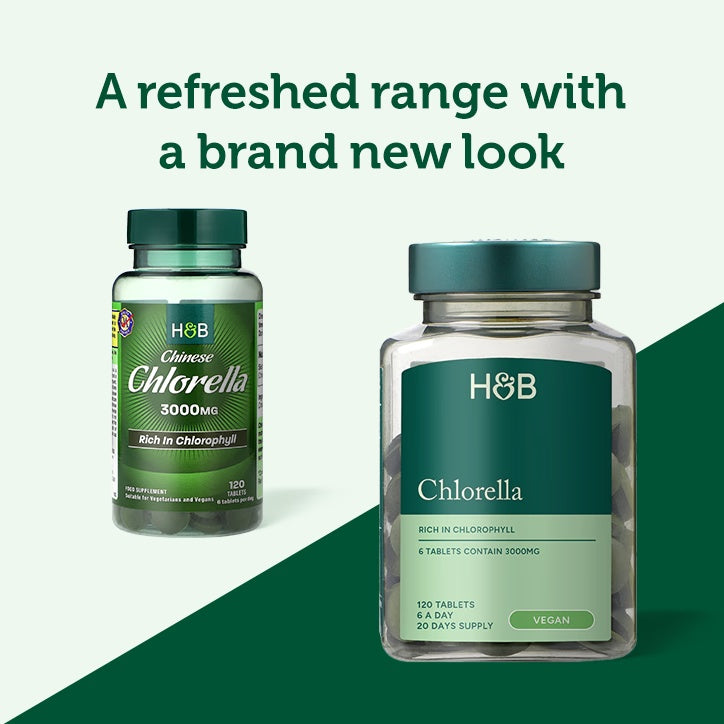 Clorella 500 mg/Cinese biologico - 120 Compresse