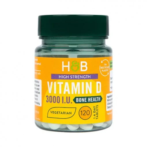 Vitamina D (Vitamina D 3000 UI) 75mcg 120 compresse OLANDA & BARRETT