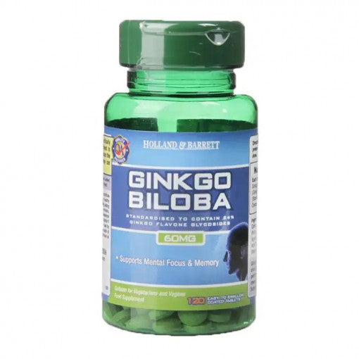 Ginkgo Biloba 60 mg - 120 Compresse