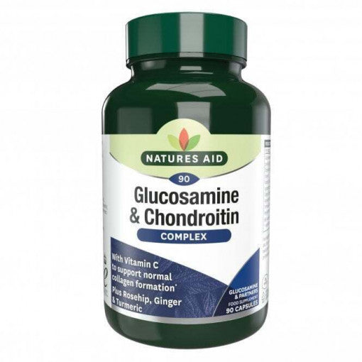 Glucosamina & Complesso di condroitina (glucosamina & Complesso di condroitina) 90 capsule NaturesAid