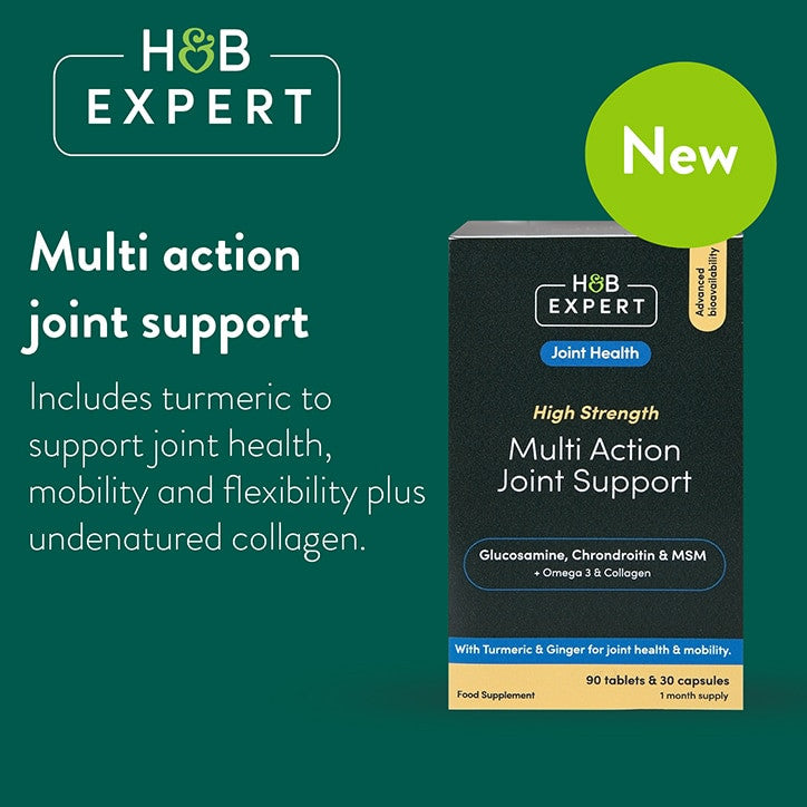 Formula esperta per articolazioni sane (Multi Action Joint Support) 90 compresse e 30 capsule OLANDA & BARRETT