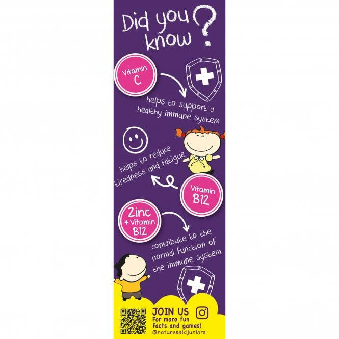 Formula immunitaria con gocce di sambuco per bambini (Mini Drops Immune Plus) 50ml NaturesAid