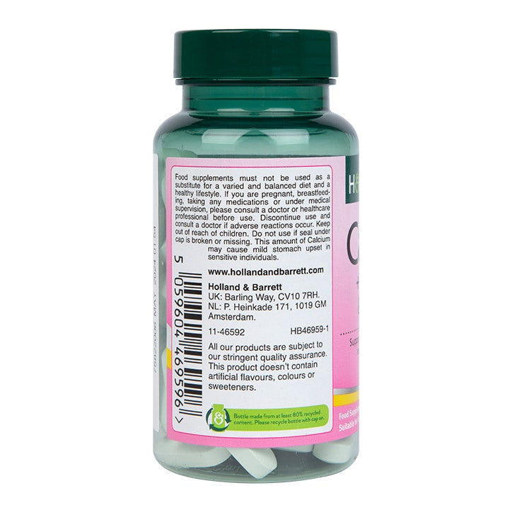 Calcio magnesio e vitamina D (Calcio, Magnesio & Vitamina D) 60 compresse OLANDA & BARRETT
