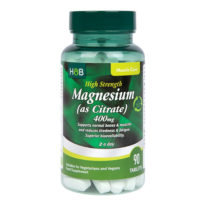 Citrato di magnesio ad alta resistenza 400 mg - 90 Compresse