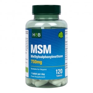 MSM/Metilsulfonilmetano 750 mg - 120 Compresse