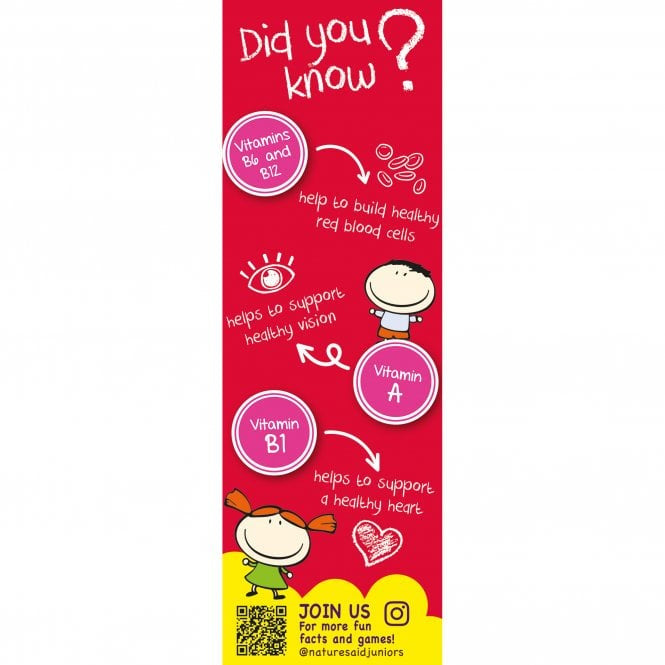 Gocce multivitaminiche per bambini (Mini Drops Multi-vitamin) 50ml NaturesAid