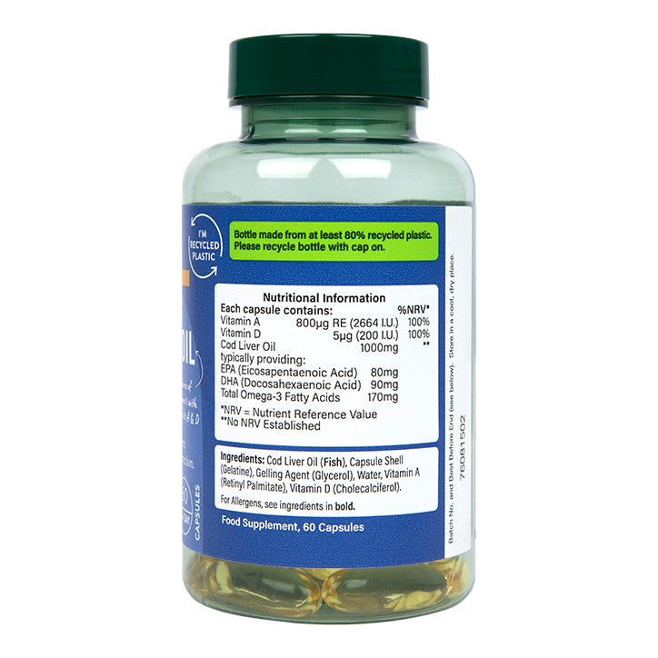 Olio di Fegato di Merluzzo 1000 mg - 60 Capsule gel