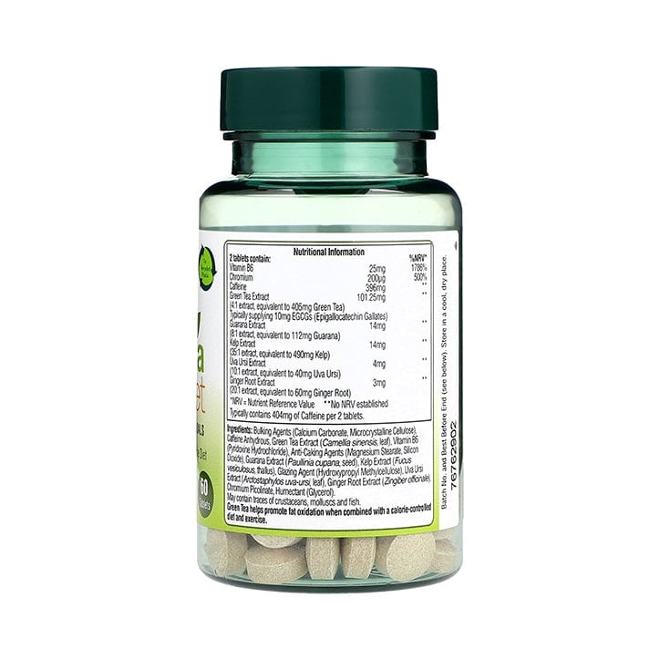 Super dieta del tè verde/bruciatore termogenico - 60 compresse