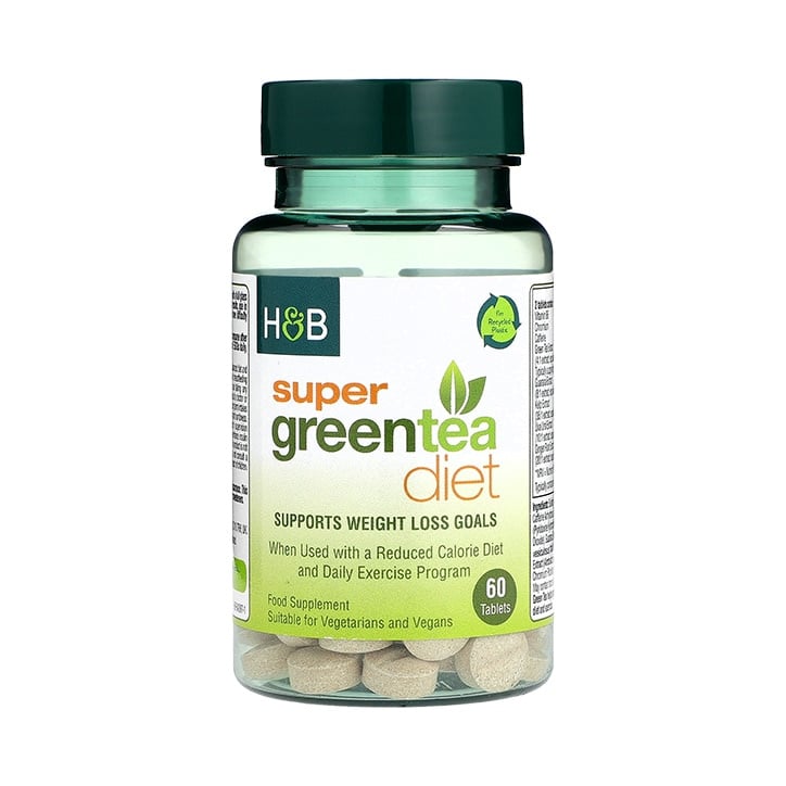 Super dieta del tè verde/bruciatore termogenico - 60 compresse
