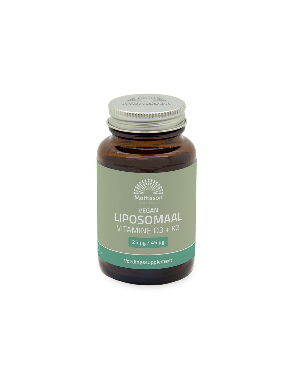 Ossa e sistema circolatorio - Vitamina D3 liposomiale vegana 1000 UI + K2 45 µg, 60 capsule <tc>Mattisson Healthstyle</tc>