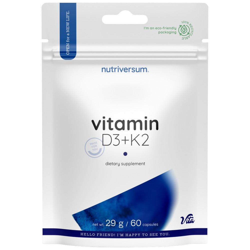 Vitamina D3+K2 60 capsule