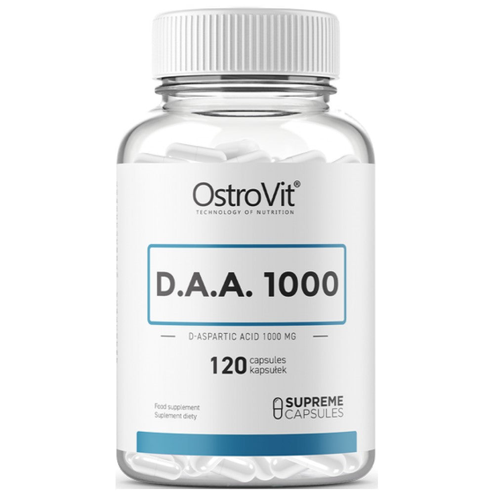 DAA 1000/Acido D-Aspartico 120 capsule