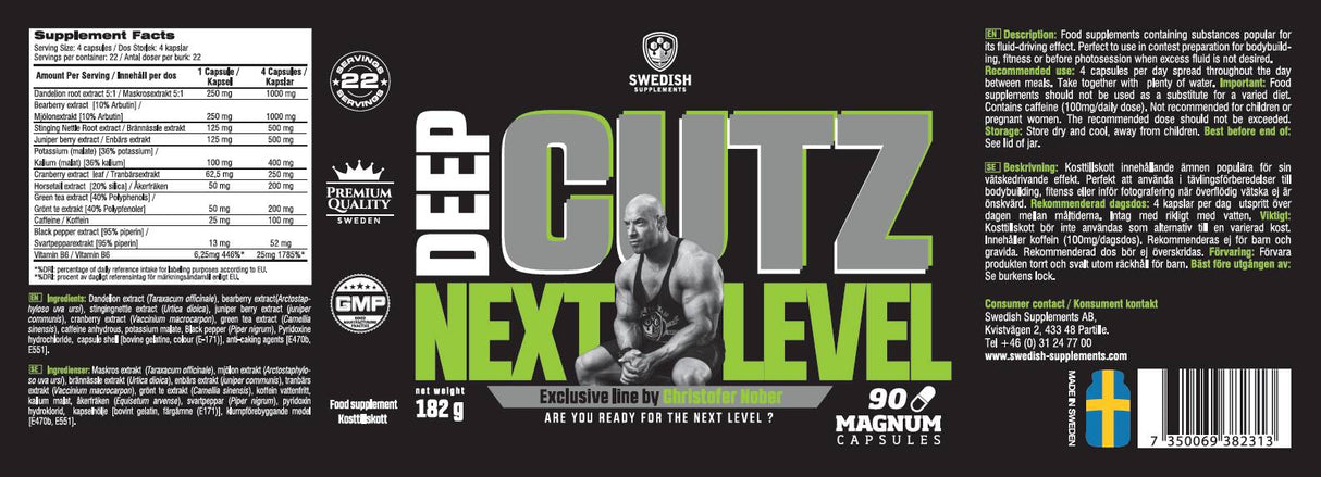 Deep Cutz/Next Level Diuretic 90 capsule
