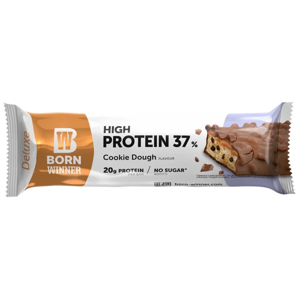 Barretta Deluxe ad alto contenuto proteico al 37% - 15 x 55 grammi