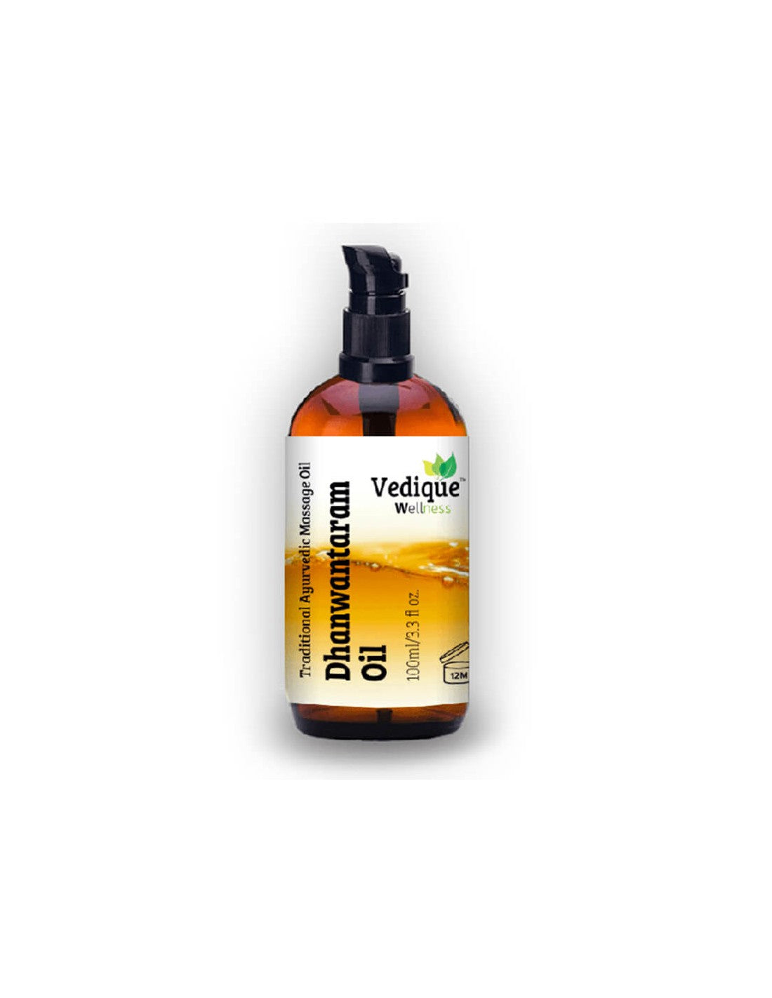 Olio da massaggio Dhanwantaram (Dhanwantaram) - per dolori muscolari, articolari e tendini, 100 ml