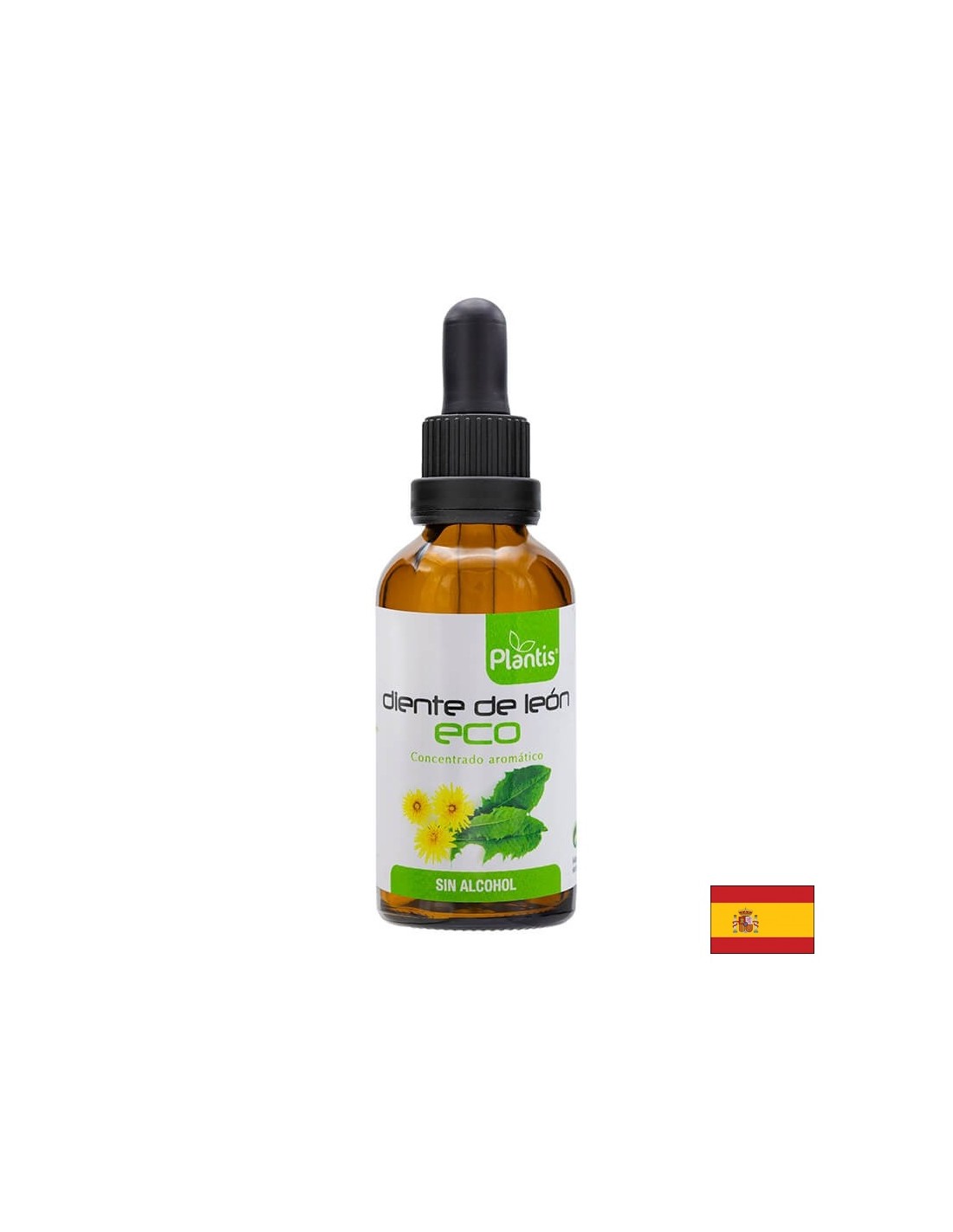 Tarassaco - diuretico ed epatoprotettivo - Diente de Leon Eco Plantis®, Tintura senza alcool, 50 ml