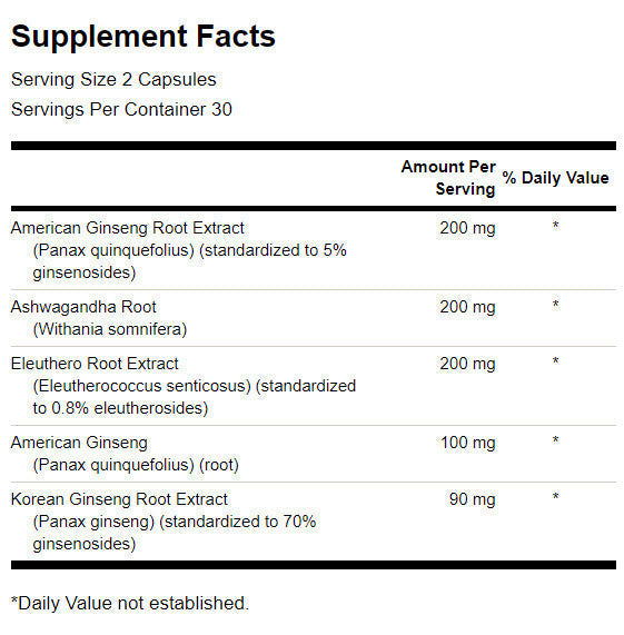 Dual Ginseng Plus 395 mg - 60 capsule
