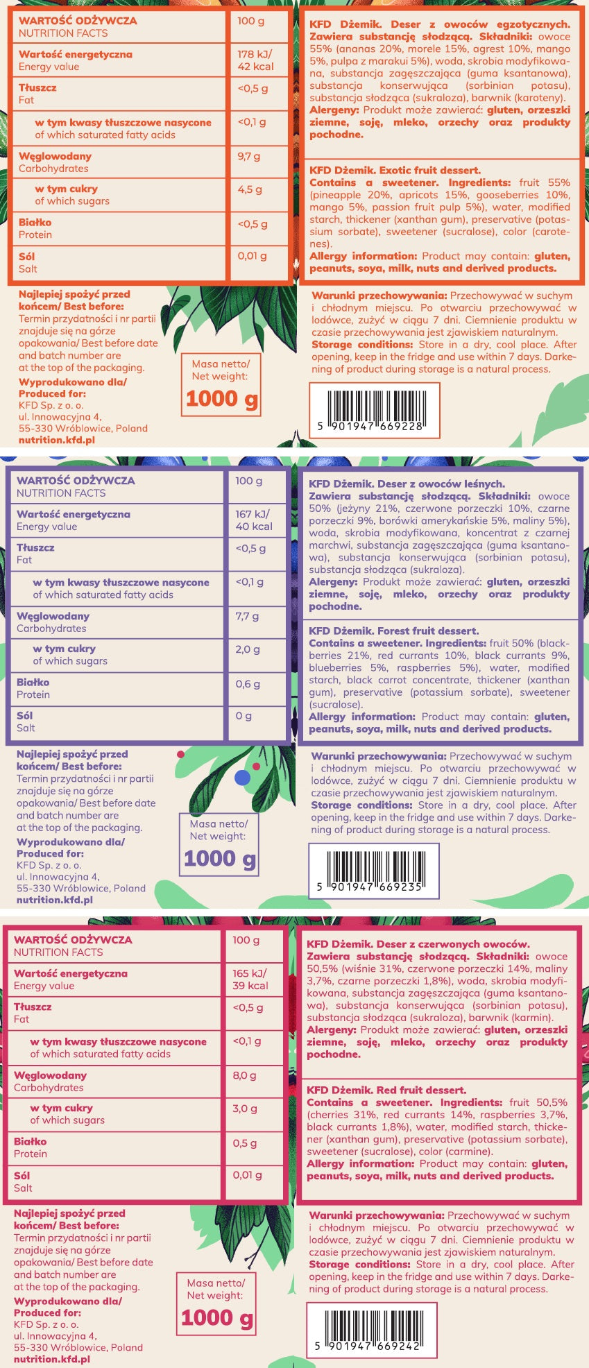 Dzemik - Distribuzione a basso contenuto calorico - 1