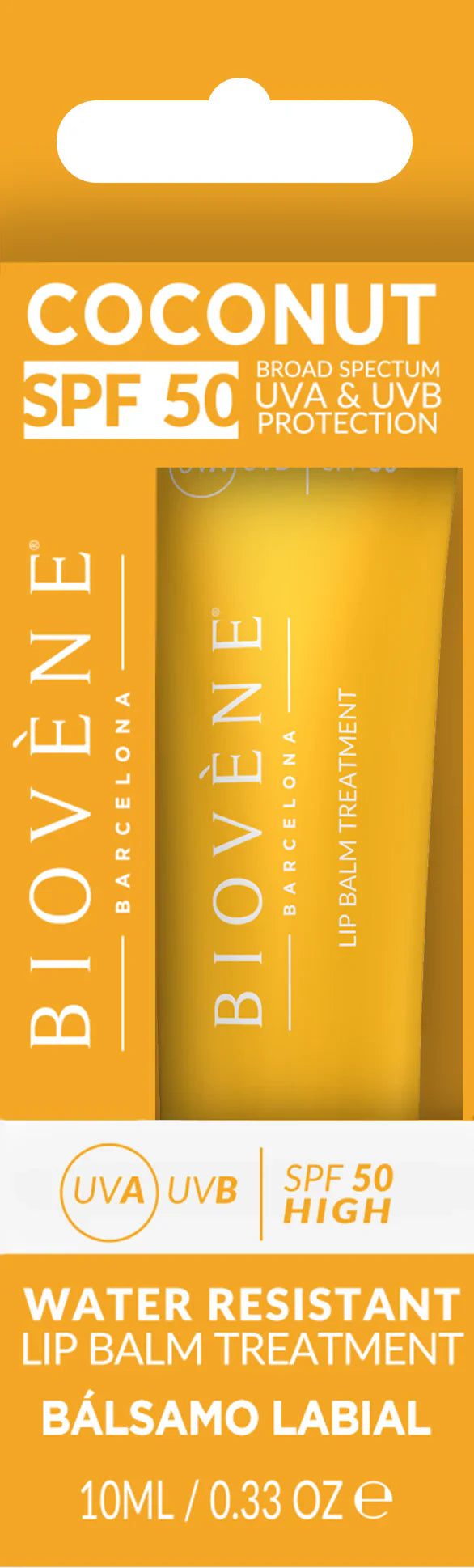 Balsamo per labbra per protezione solare con cocco SPF 50 - 10 ml