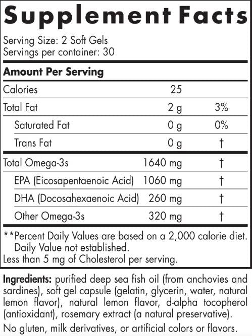 EPA Xtra 1640 mg - 60 capsule di gel