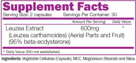 Ecdisterone - 60 capsule