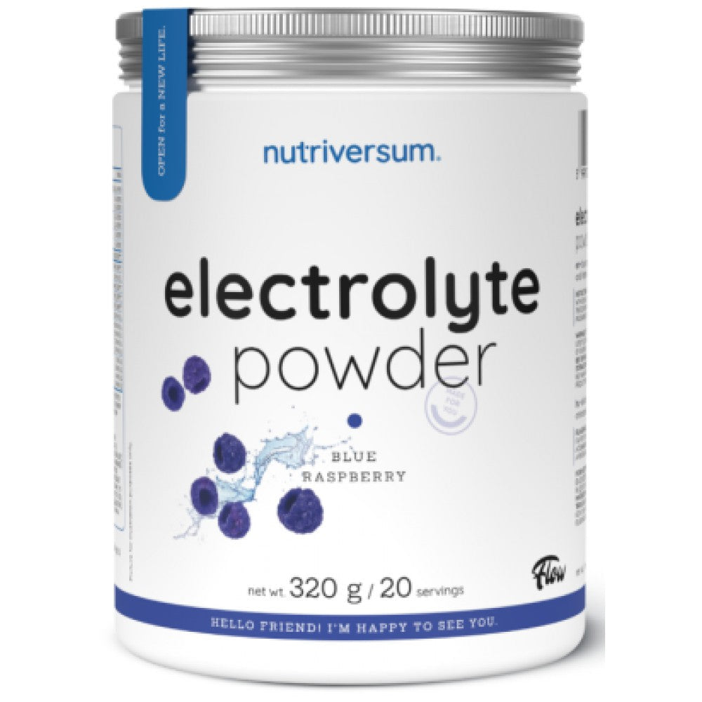 Polvere elettrolitica | con BCAA, L-Carnitina & Tè verde - 320 grammi