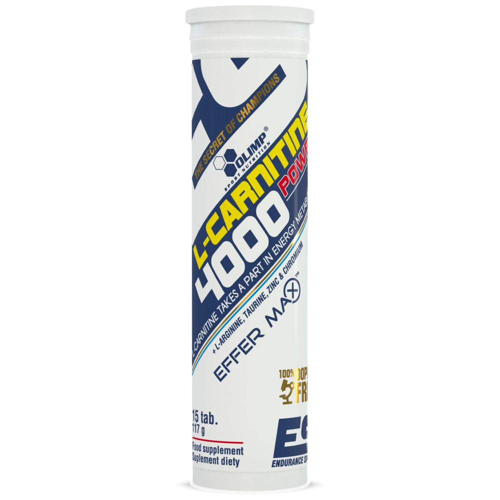 Endurance L-Carnitina 4000 Power Effervescente - 15 compresse solubili
