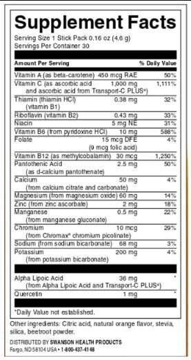 Energia C con elettroliti - 30 pacchetti