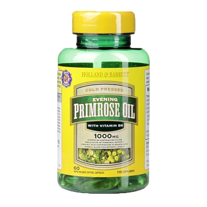 Olio di enotera 1000 mg 60 capsule OLANDA & BARRETT