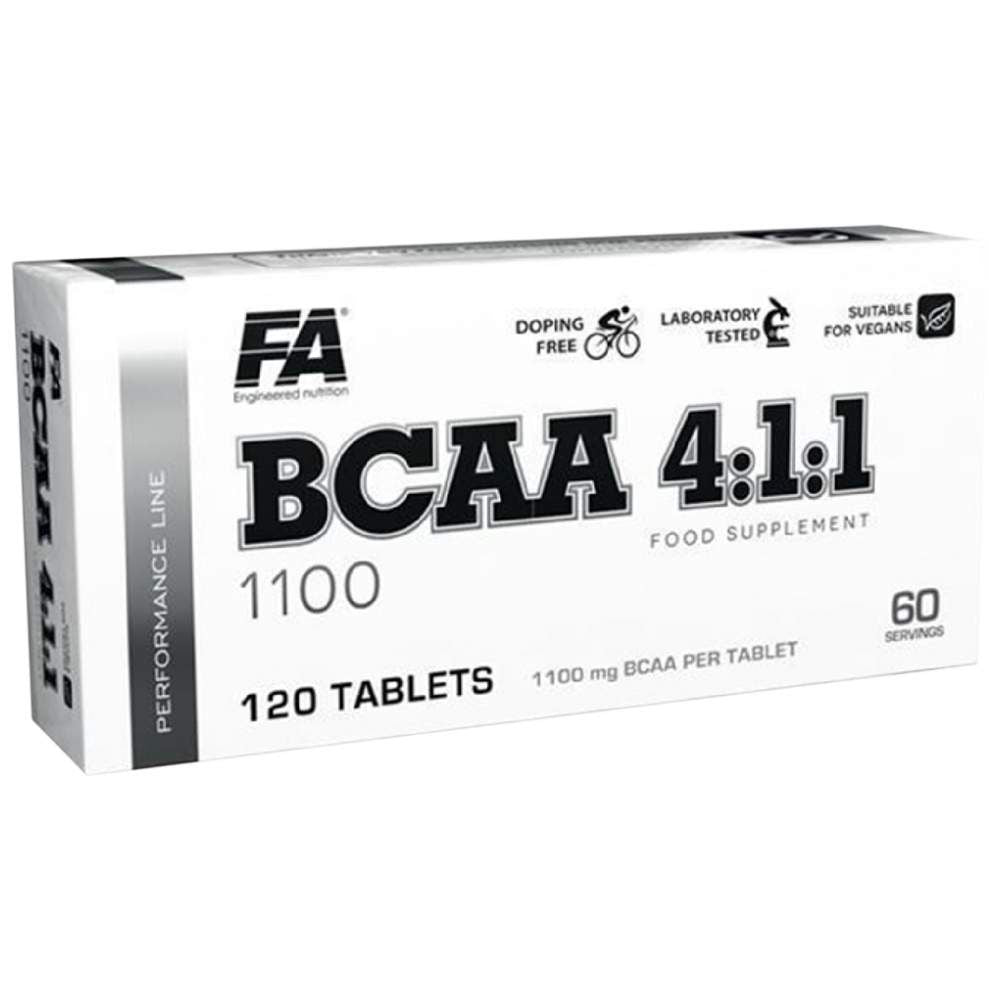 BCAA 4: 1: 1 1100 - 120 compresse