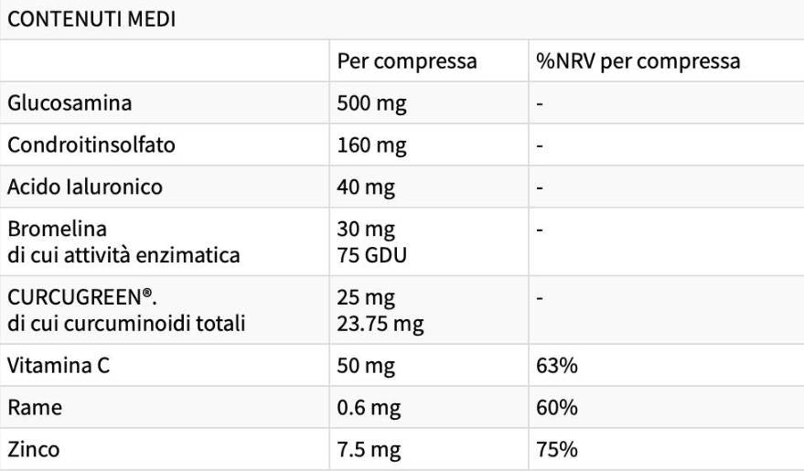FLUID MOTION | con Bromelina & BCM95® Curcumina - 30 Compresse