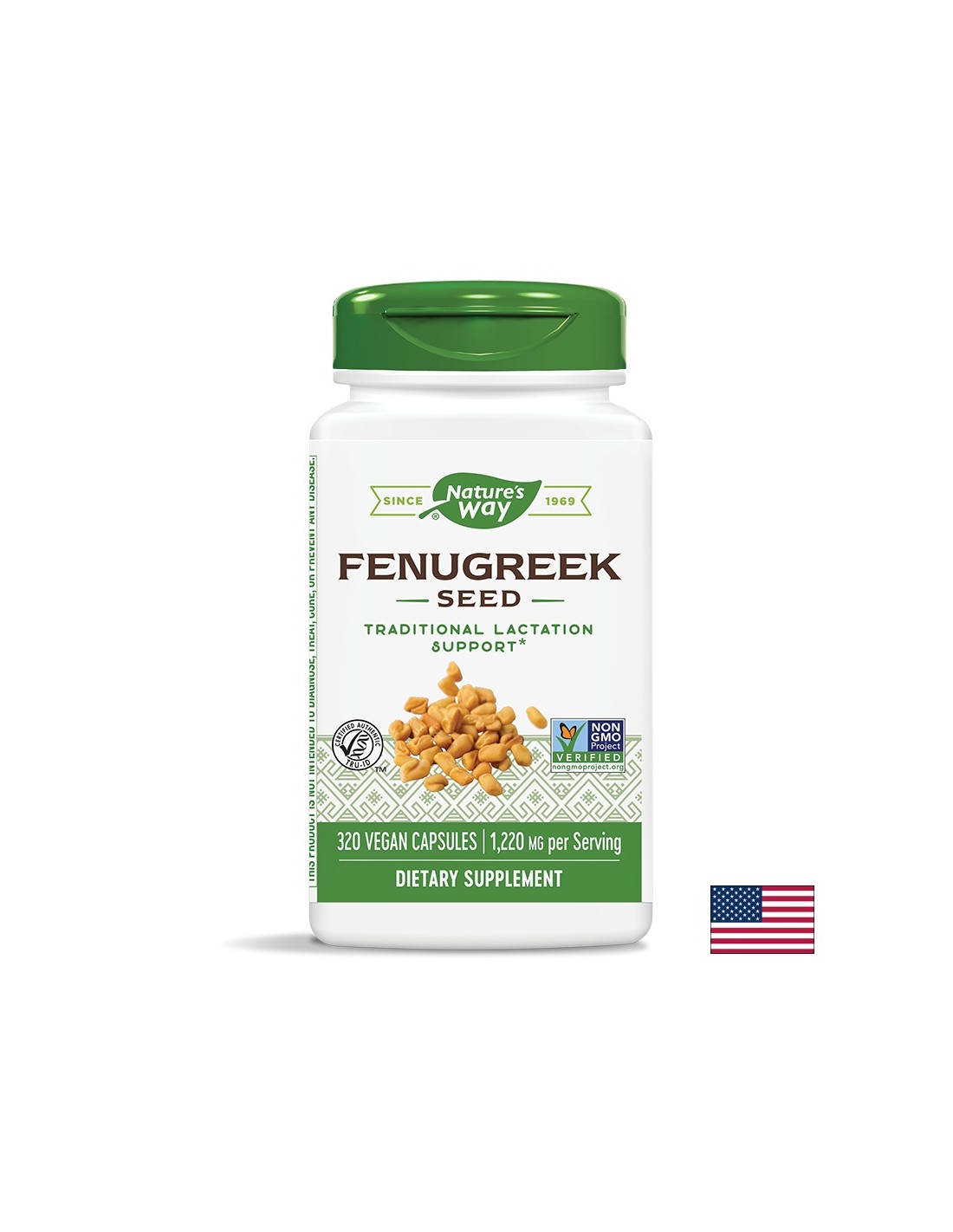 Semi di fieno greco/Fieno greco (semi) 610 mg x 320 capsule Nature's Way