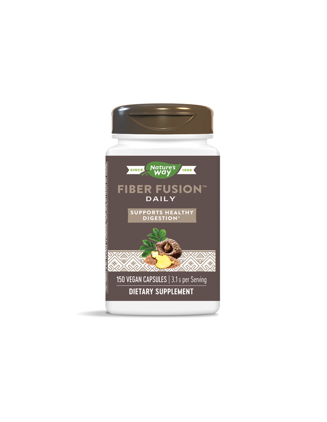 Fibra alimentare - Disintossicazione e perdita di peso - Fiber Fusion, 150 capsule Nature's Way