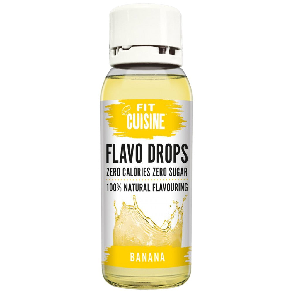 Fit Cuisine Flavo Drops | Zero Calorie - Zero Zuccheri - Aroma Naturale al 100% - 38 ml