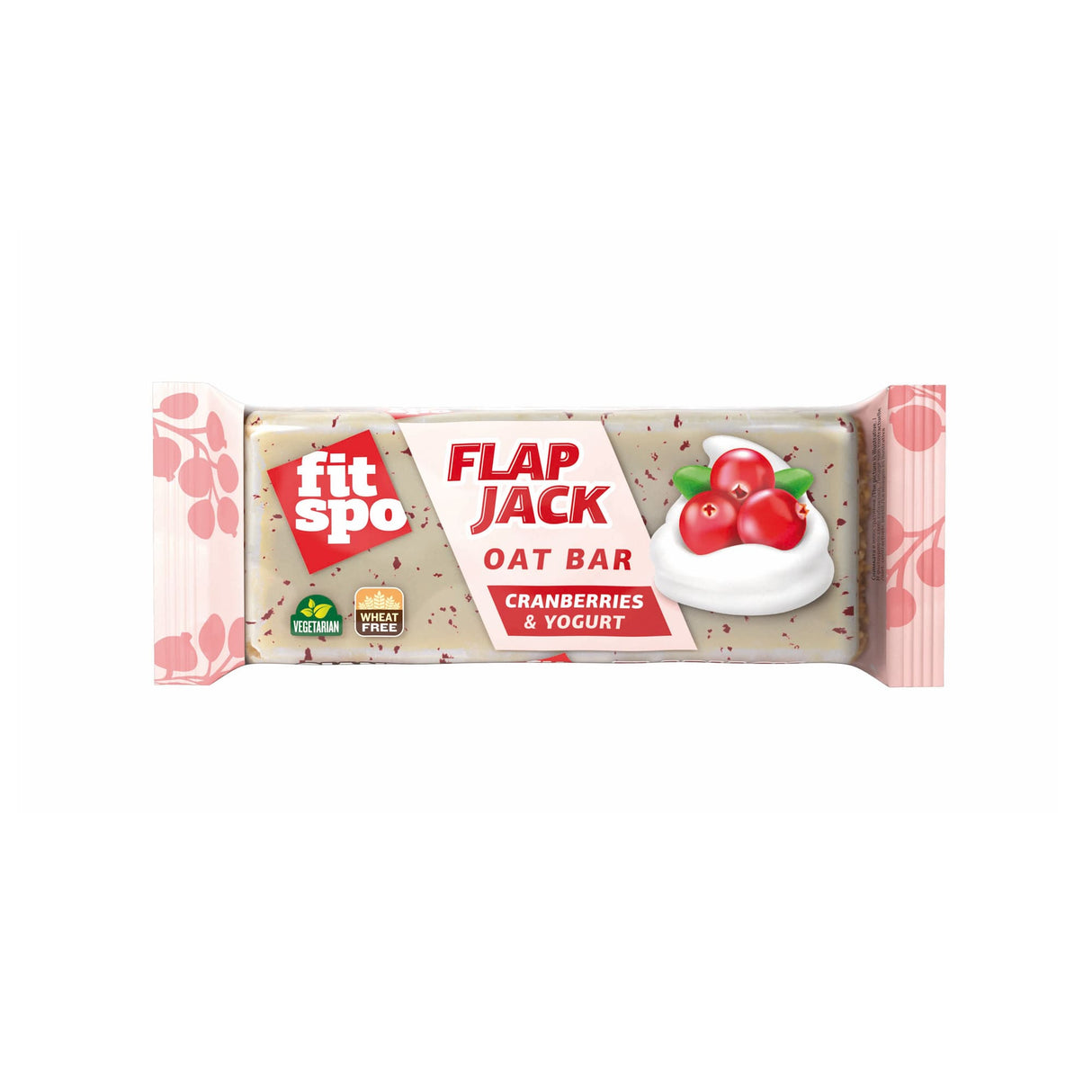 Flap Jack - Barretta Energetica all'Avena Mirtilli Rossi e Yogurt x 90 grammi