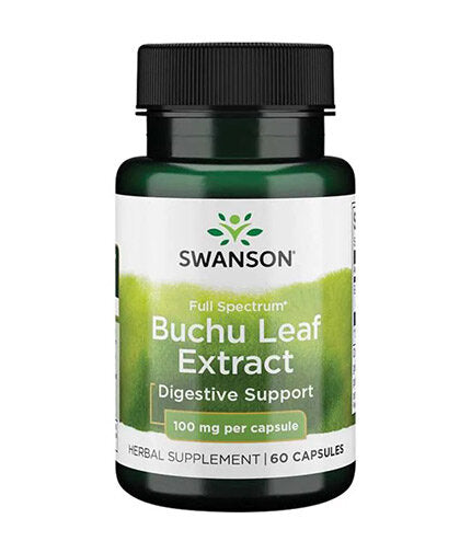 Estratto di foglie di Buchu a spettro completo 4:1 100 mg - 60 capsule