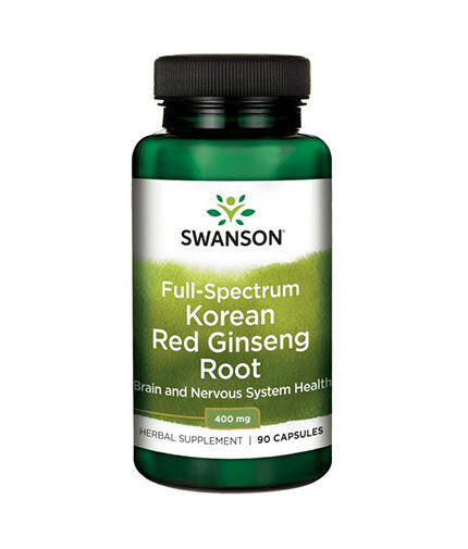 Radice di ginseng rosso coreano a spettro completo 400 mg - 90 capsule