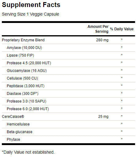 Spettro completo N-Zimes 305 mg - 90 capsule