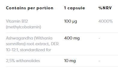 Ashwagandha extra 400 mg - 60 capsule