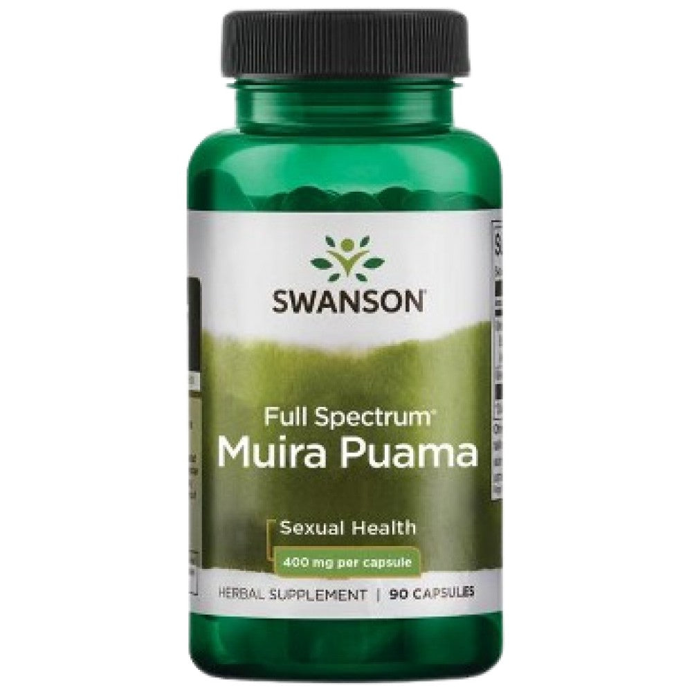 Muira Puama Root 400 mg 90 Capsule