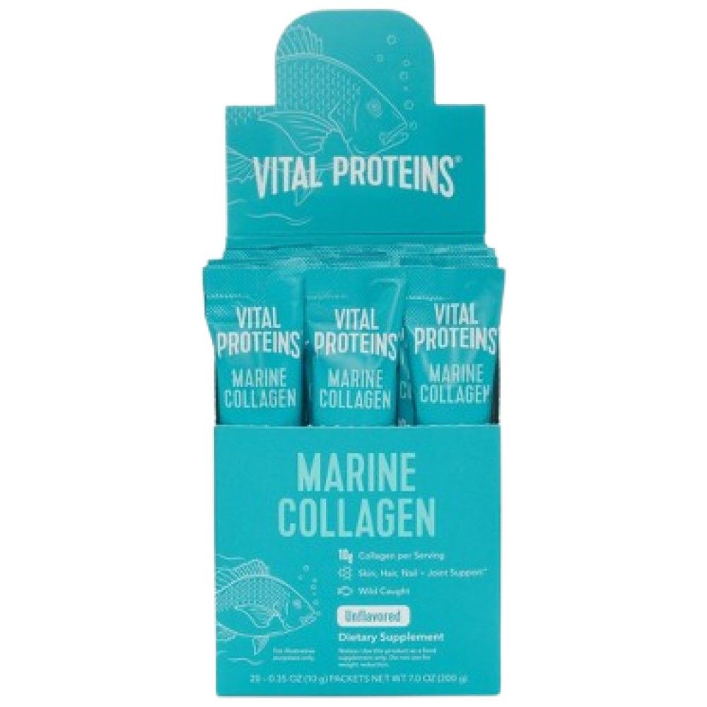 Collagene marino/collagene di pesce idrolizzato - 10 x 10 grammi