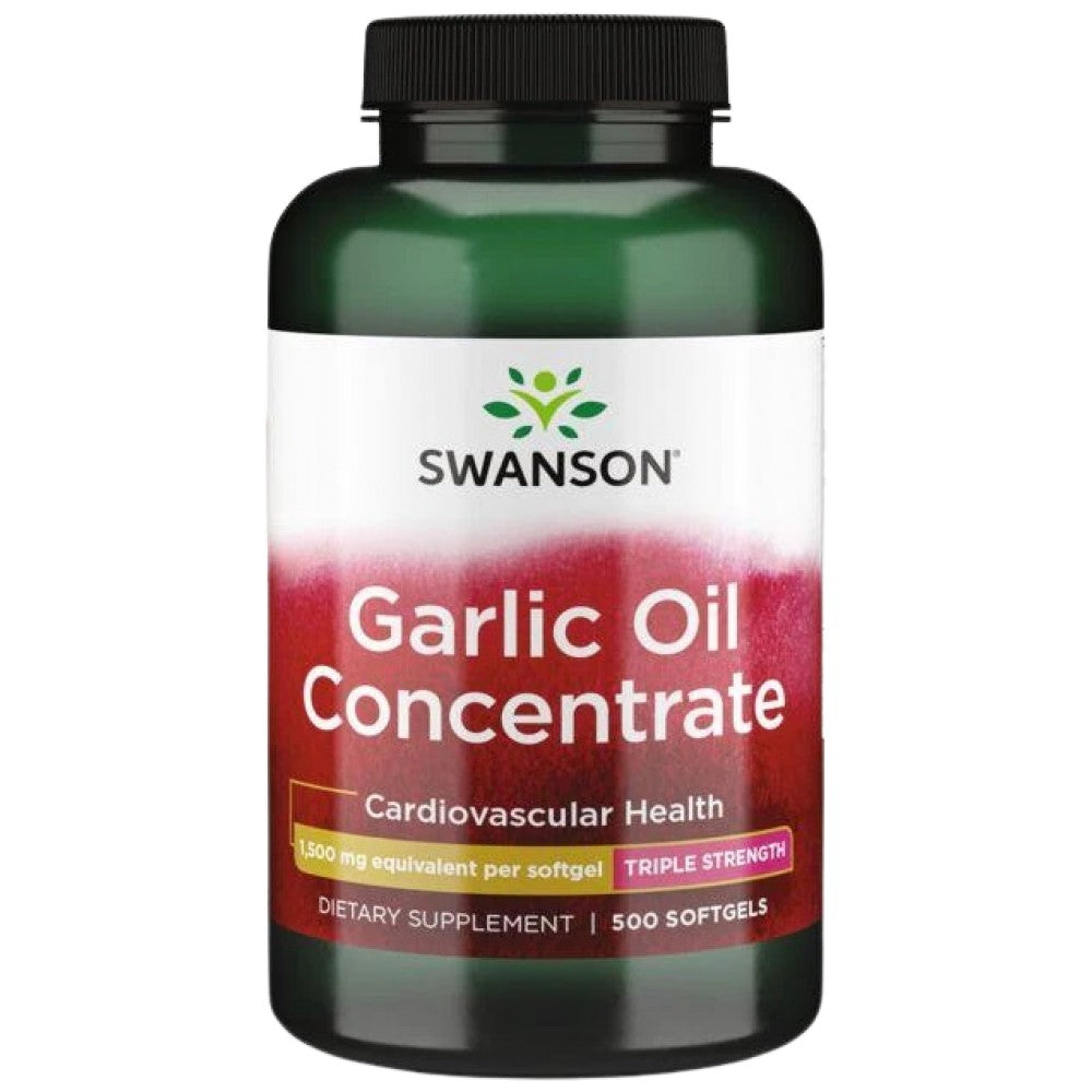 Concentrato di olio d'aglio 1500 mg 500 capsule gel