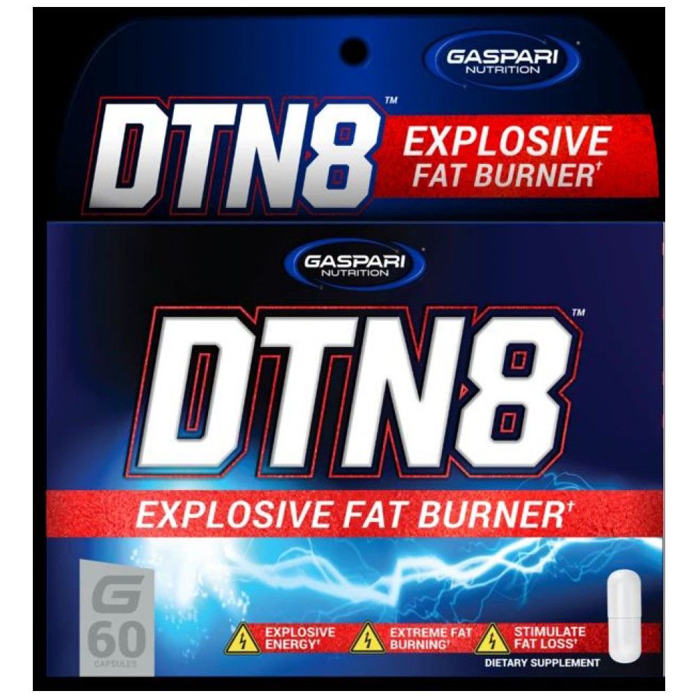 DTN8/Burner di grasso esplosivo - 60 capsule