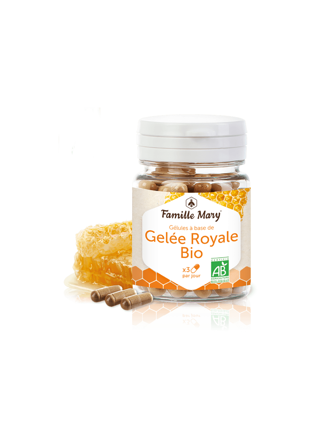 Gelée Royale Bio, 50 capsule Famille Mary